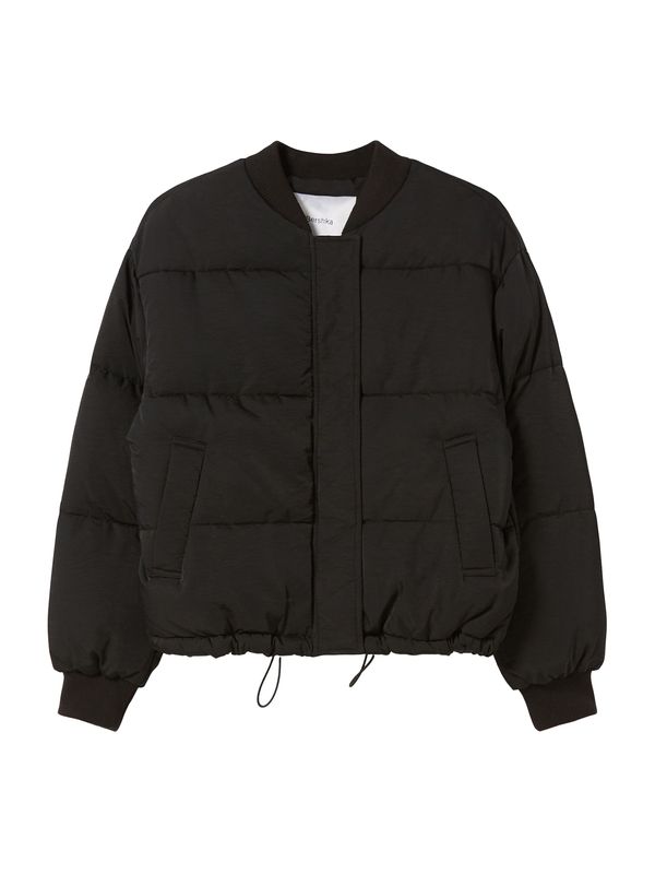 Bershka Bershka Prijelazna jakna  crna