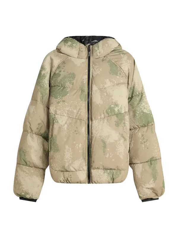 Bershka Bershka Prijelazna jakna  kaki / maslinasta / pastelno zelena