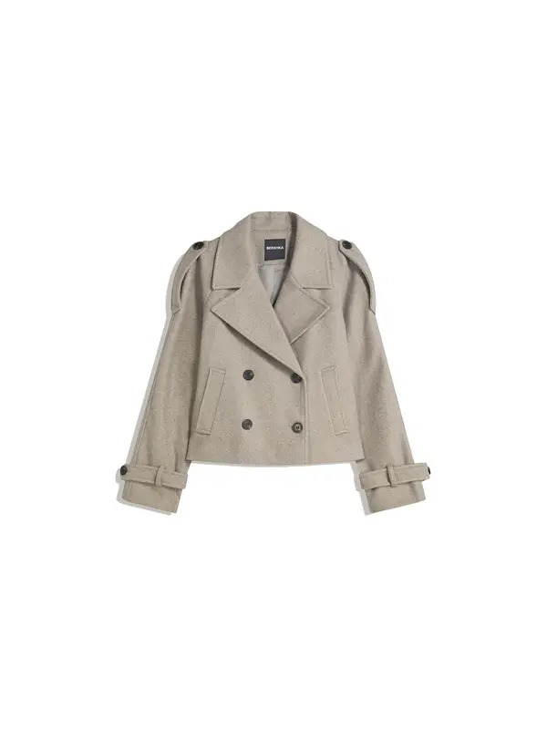 Bershka Bershka Prijelazna jakna  pastelno zelena