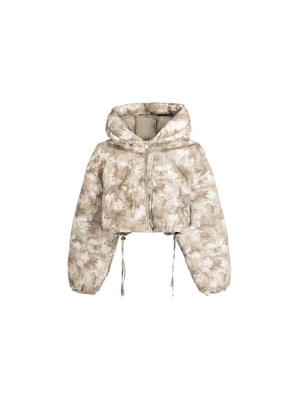 Bershka Bershka Prijelazna jakna  pijesak / tamno bež