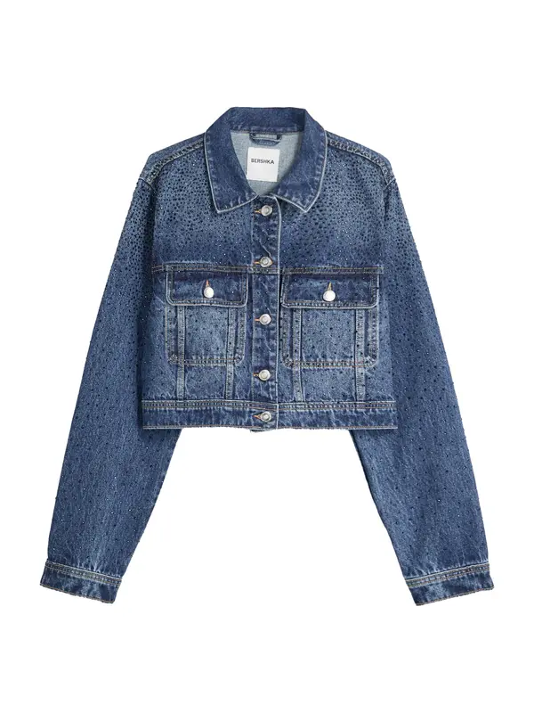 Bershka Bershka Prijelazna jakna  plava