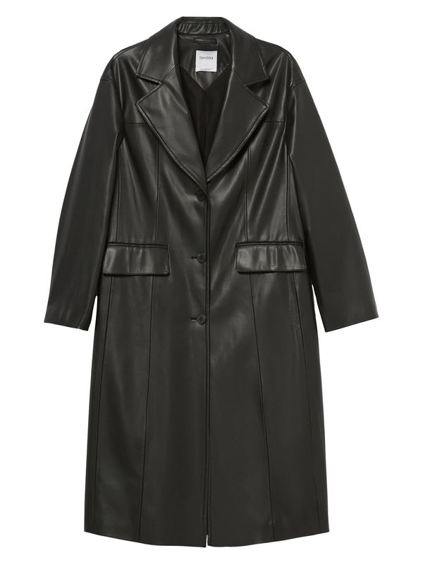 Bershka Bershka Prijelazni kaput  crna