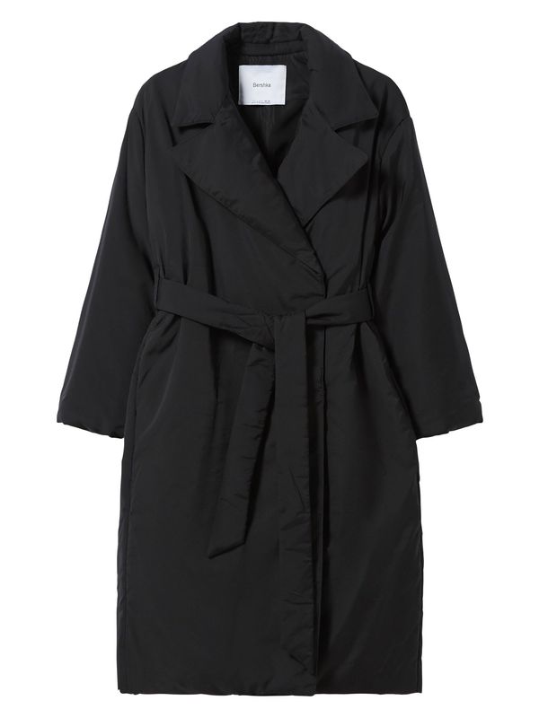 Bershka Bershka Prijelazni kaput  crna