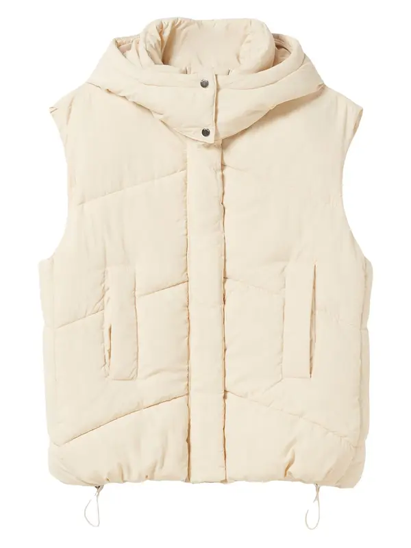 Bershka Bershka Prsluk  ecru/prljavo bijela