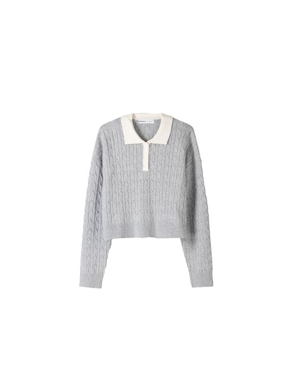 Bershka Bershka Pulover  antracit siva