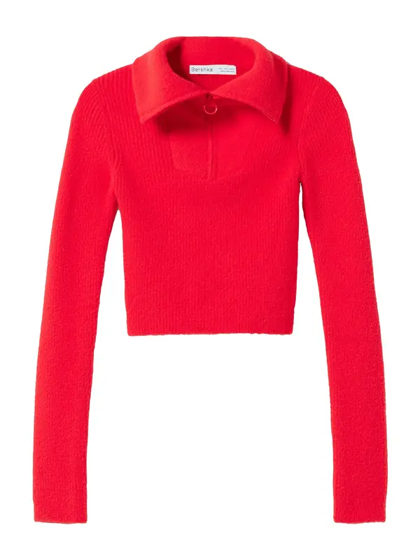 Bershka Bershka Pulover  crvena