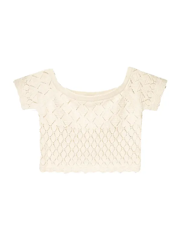 Bershka Bershka Pulover  ecru/prljavo bijela