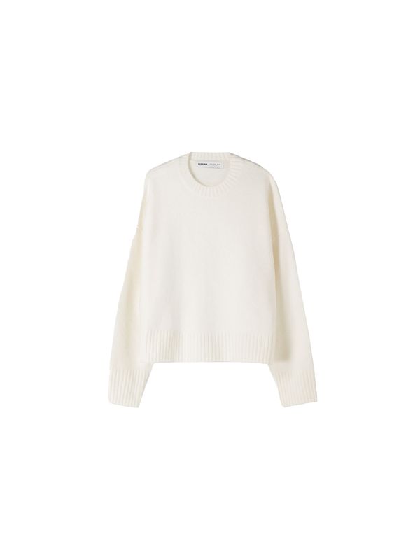 Bershka Bershka Pulover  prljavo bijela