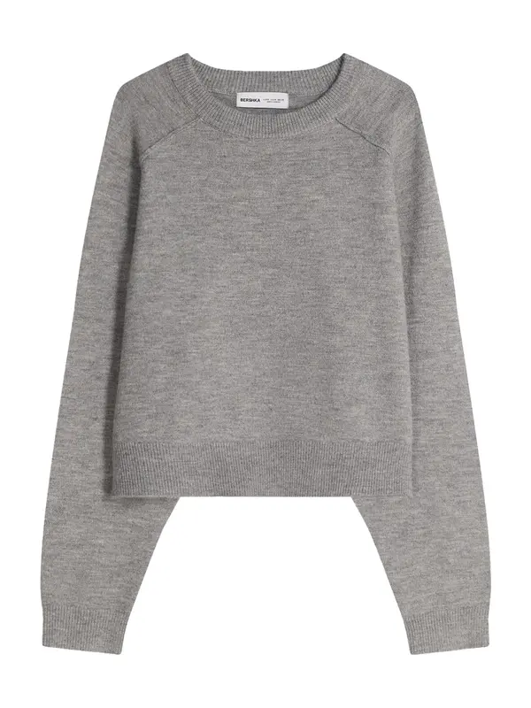 Bershka Bershka Pulover  siva melange