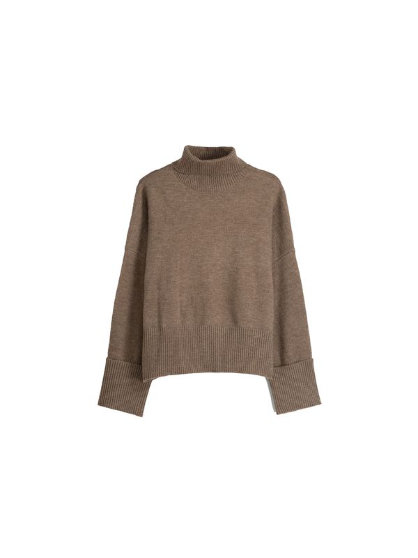 Bershka Bershka Pulover  smeđa melange