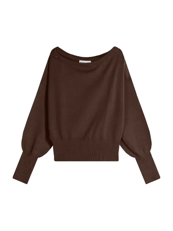 Bershka Bershka Pulover  smeđa