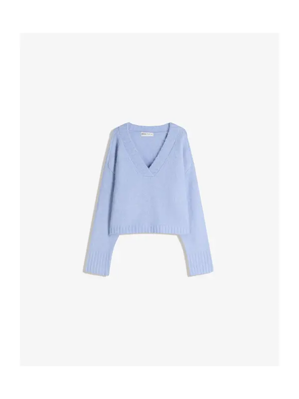 Bershka Bershka Pulover  svijetloplava