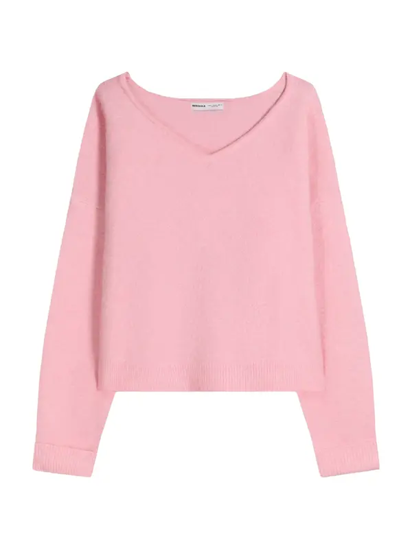 Bershka Bershka Pulover  svijetloroza