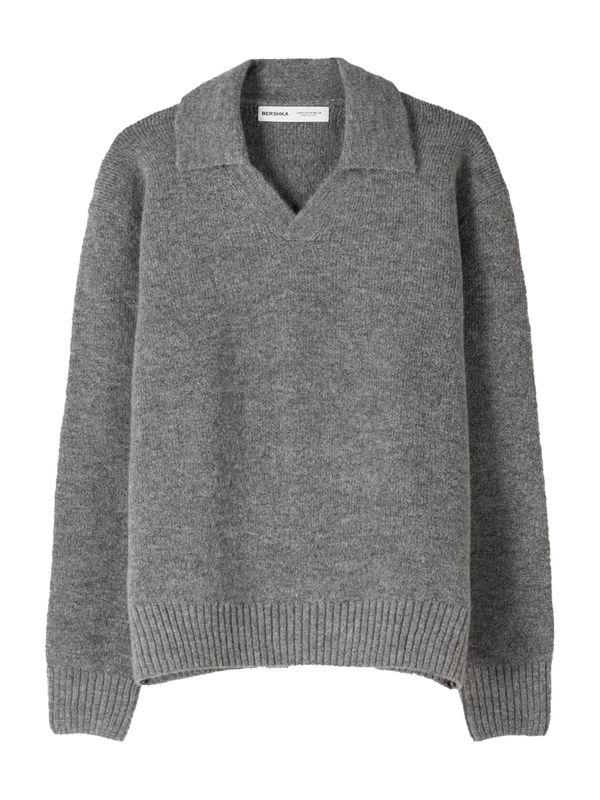 Bershka Bershka Pulover  tamo siva