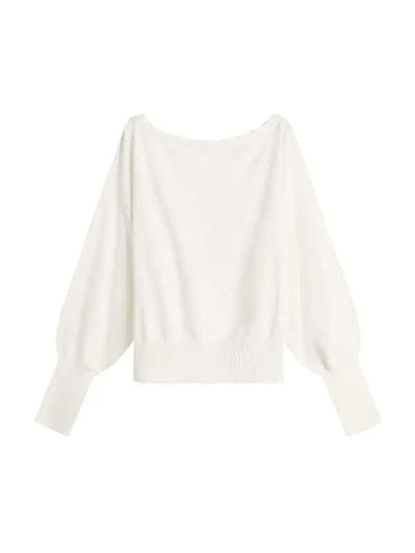 Bershka Bershka Pulover  vuneno bijela
