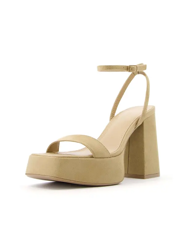 Bershka Bershka Sandale  senf