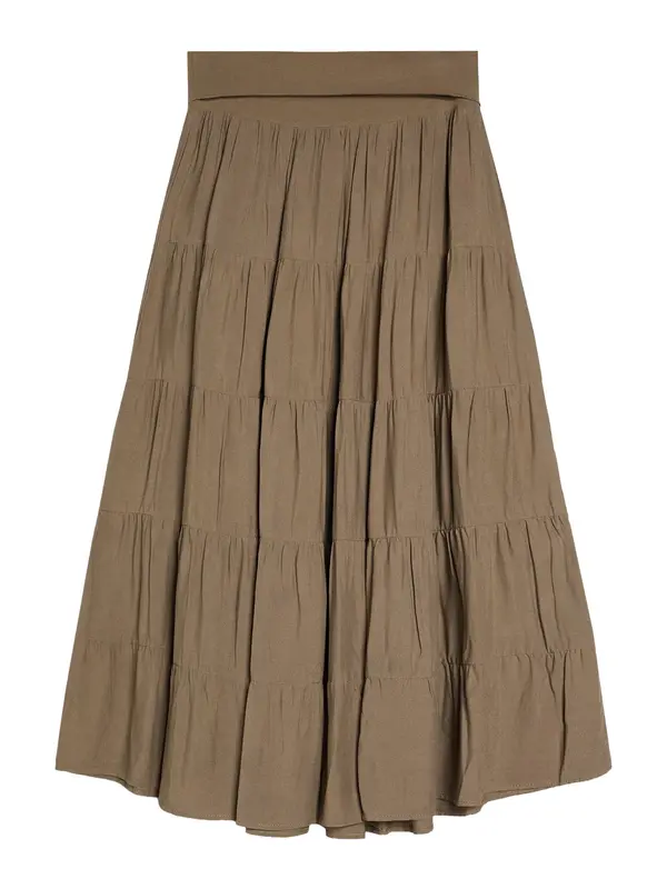Bershka Bershka Suknja  boja devine dlake (camel)