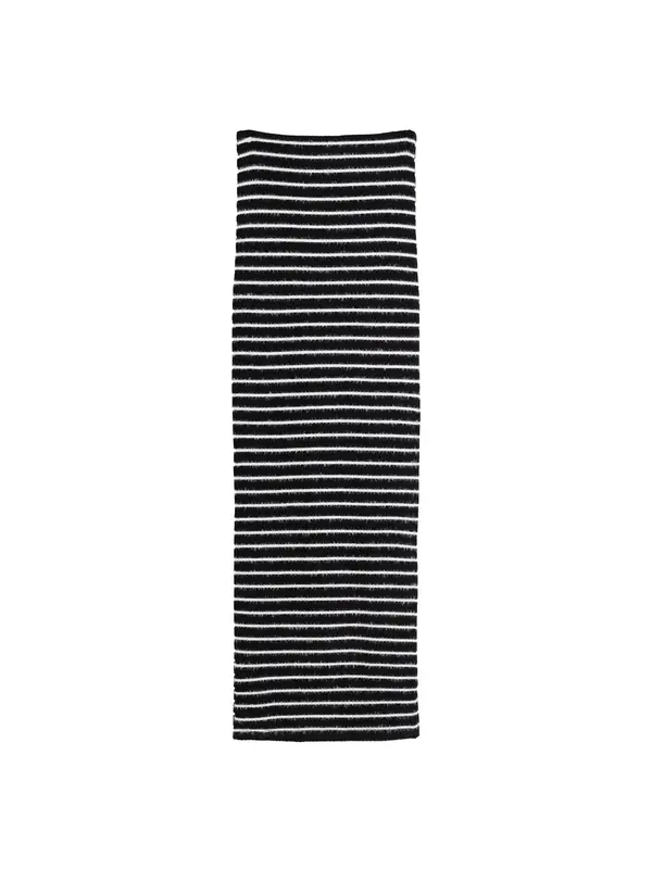 Bershka Bershka Suknja  crna / bijela