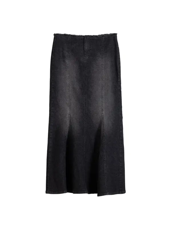 Bershka Bershka Suknja  crni traper