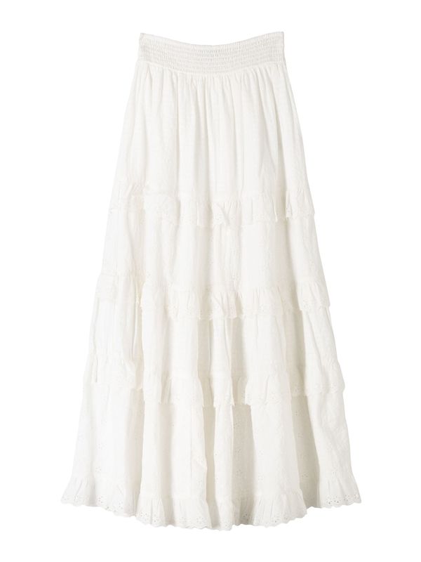 Bershka Bershka Suknja  ecru/prljavo bijela