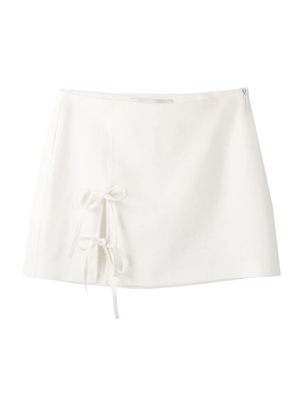 Bershka Bershka Suknja  ecru/prljavo bijela