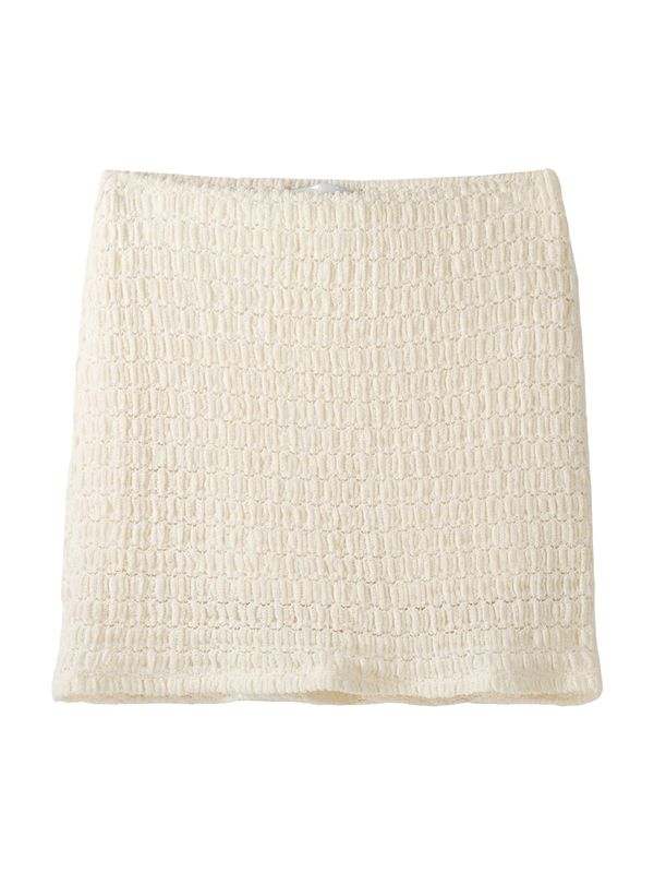 Bershka Bershka Suknja  ecru/prljavo bijela