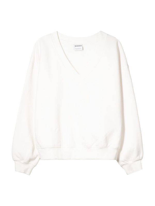 Bershka Bershka Sweater majica  prljavo bijela