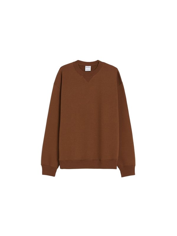 Bershka Bershka Sweater majica  smeđa