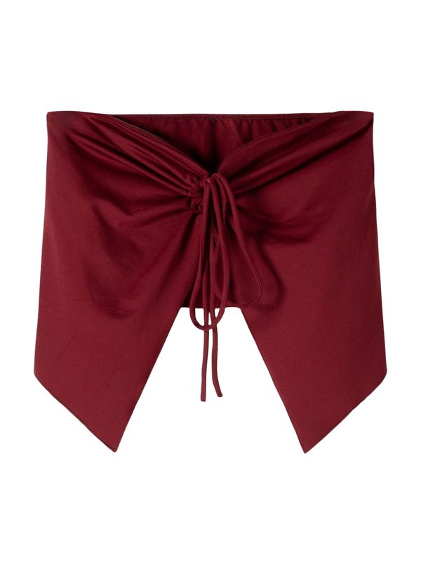 Bershka Bershka Top  boja vina