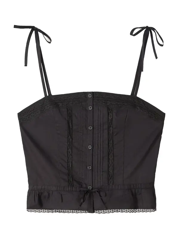 Bershka Bershka Top  crna