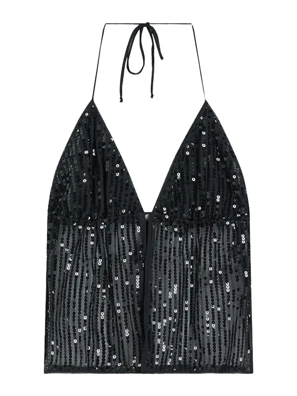 Bershka Bershka Top  crna