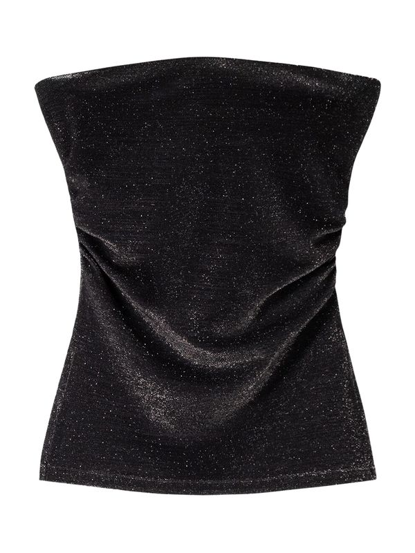 Bershka Bershka Top  crna