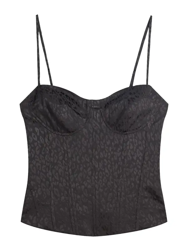 Bershka Bershka Top  crna