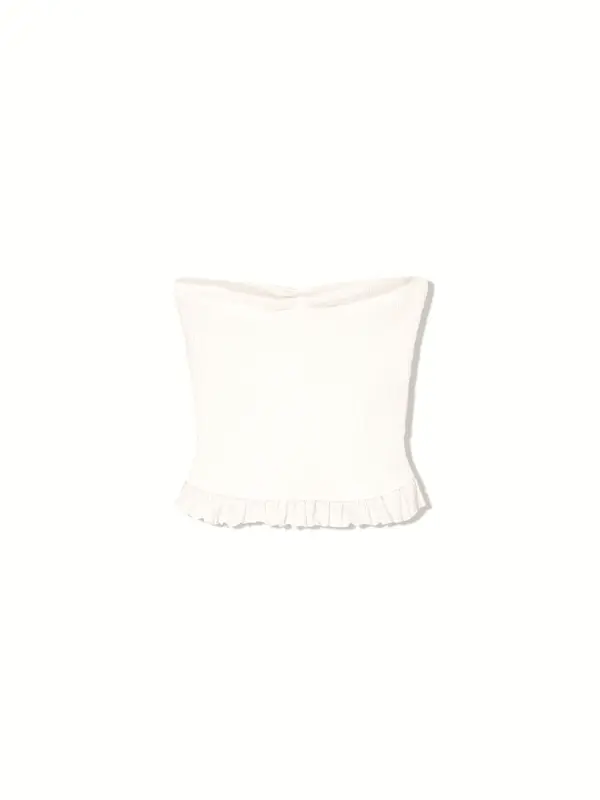 Bershka Bershka Top  ecru/prljavo bijela