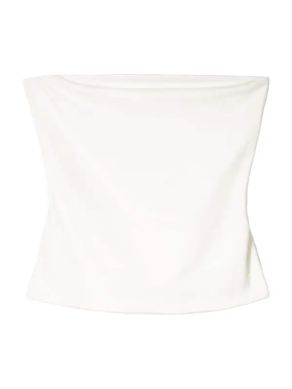 Bershka Bershka Top  ecru/prljavo bijela