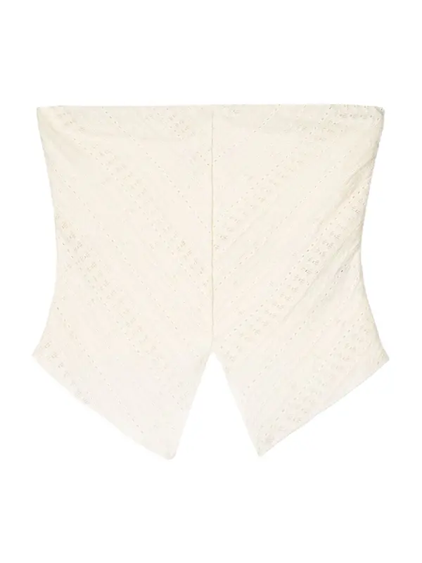 Bershka Bershka Top  ecru/prljavo bijela