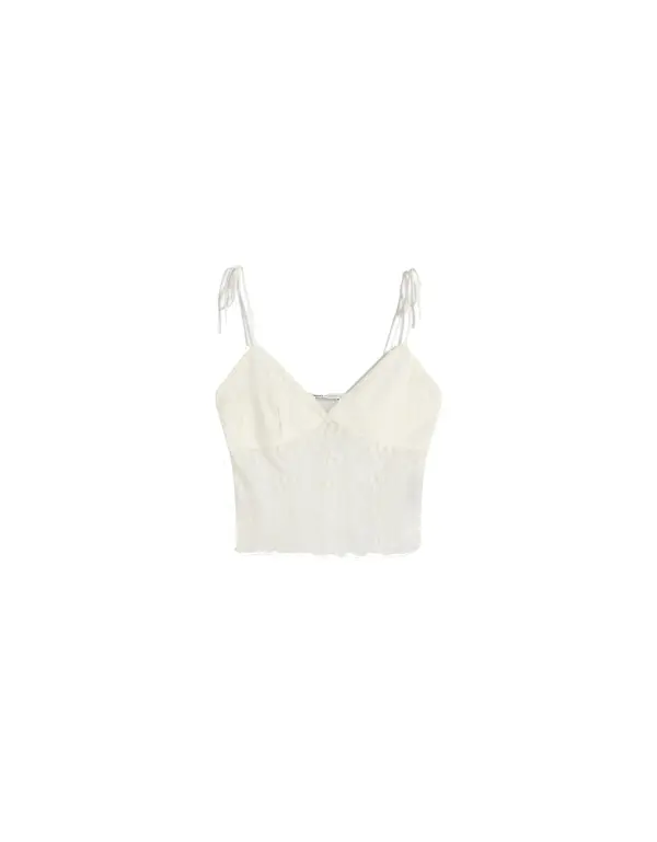 Bershka Bershka Top  ecru/prljavo bijela