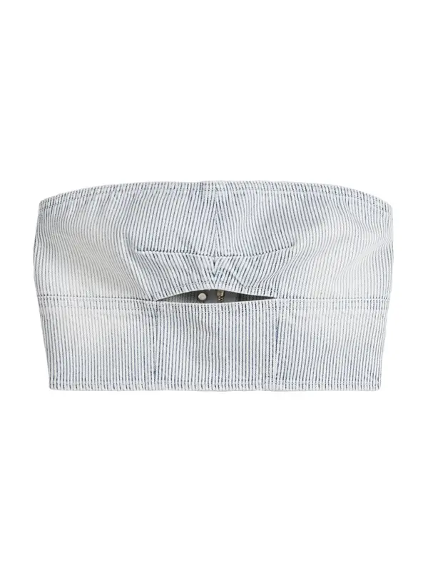 Bershka Bershka Top  mornarsko plava / pastelno plava