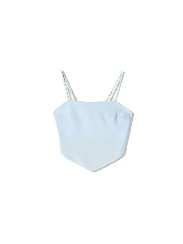 Bershka Bershka Top  pastelno plava