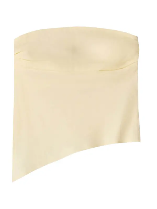 Bershka Bershka Top  pastelno žuta