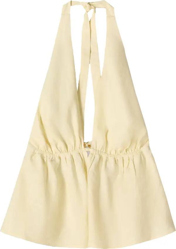 Bershka Bershka Top  pastelno žuta