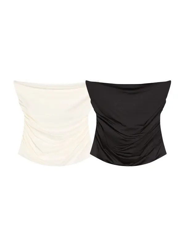 Bershka Bershka Top  prljavo bijela