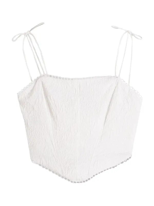 Bershka Bershka Top  prljavo bijela