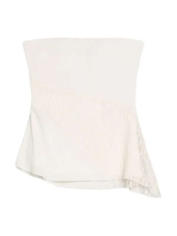 Bershka Bershka Top  prljavo bijela