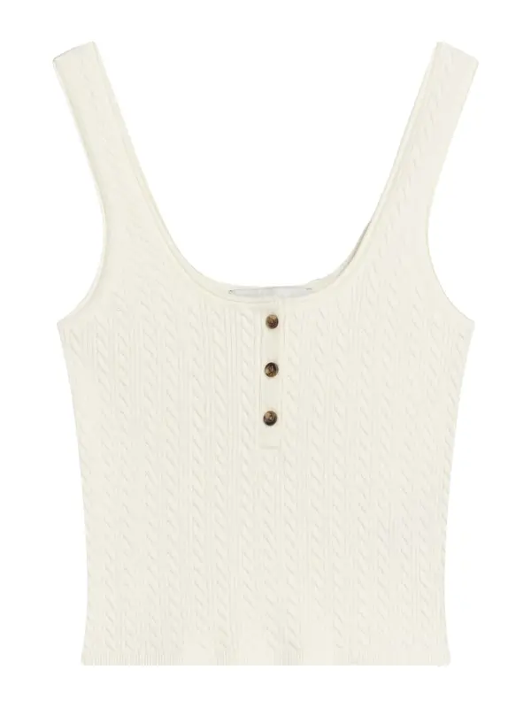 Bershka Bershka Top s naramenicama  tamno bež