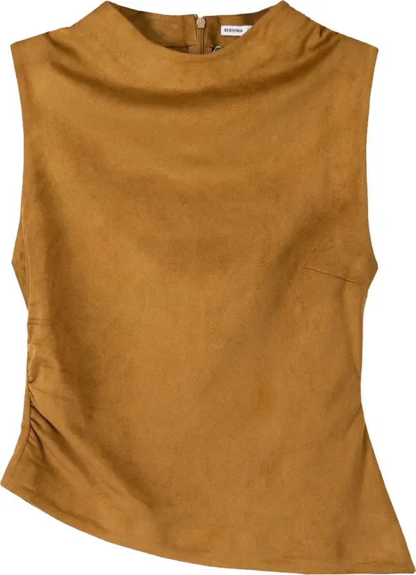 Bershka Bershka Top  smeđa