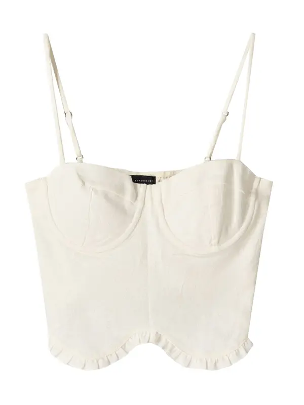 Bershka Bershka Top  vuneno bijela