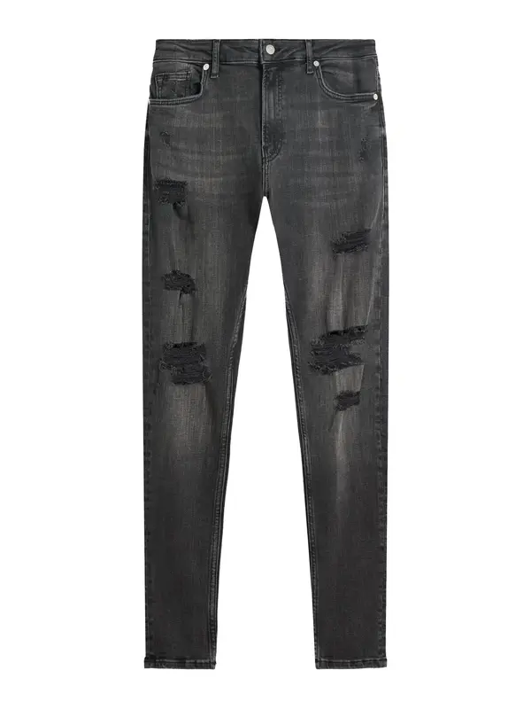 Bershka Bershka Traperice  crna