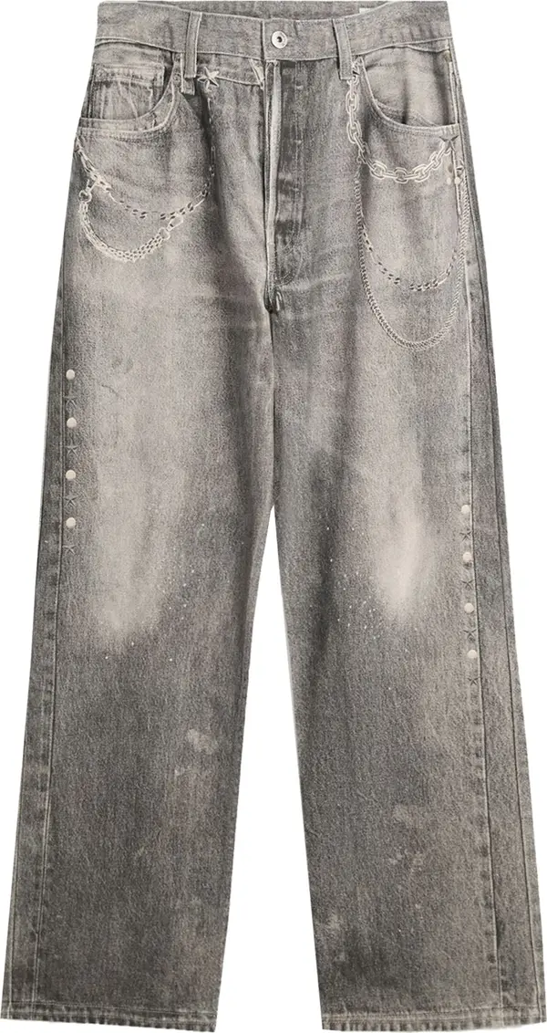 Bershka Bershka Traperice  crna