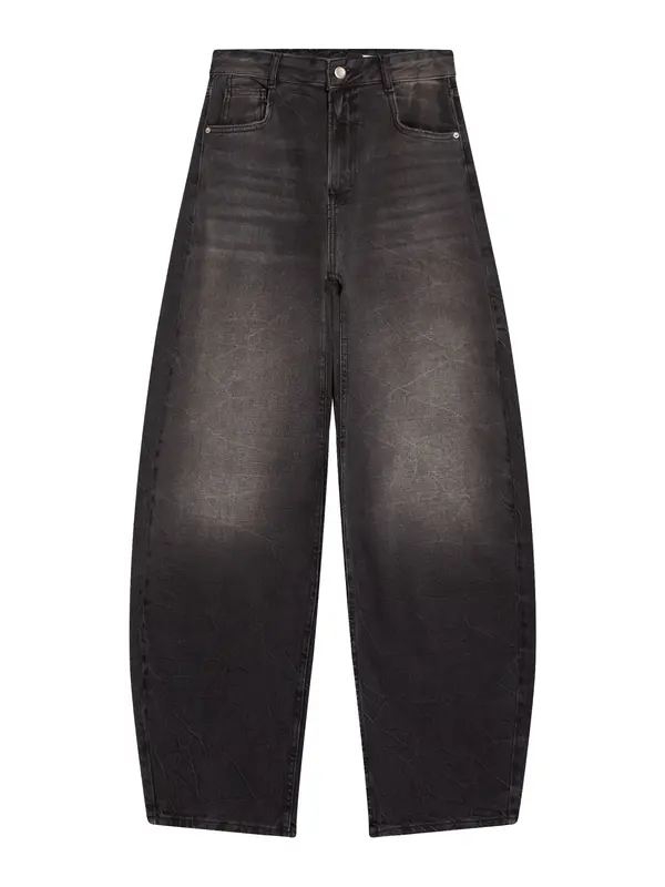 Bershka Bershka Traperice  crni traper
